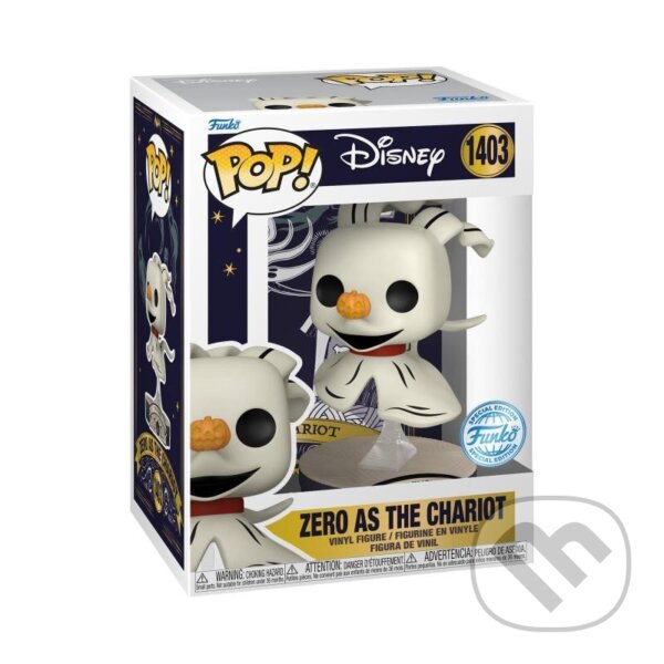 Funko POP Disney: TNBC - Zero (tarot) (Funko). Funko, 2024 Funko POP Disney: TNBC - Zero (tarot) (Funko). Funko, 2024