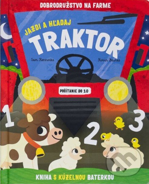 Kniha: Jazdi a hľadaj - Traktor (Robin Baines a Sam Rennocks). Svojtka&Co., 2024 Kniha: Jazdi a hľadaj - Traktor (Robin Baines a Sam Rennocks). Svojtka&Co., 2024