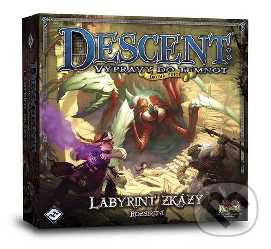 Společenská hra: Descent 2 : Labyrint zkázy (rozšíření) (Adam Sadler). ADC BF, 2016 Společenská hra: Descent 2 : Labyrint zkázy (rozšíření) (Adam Sadler). ADC BF, 2016