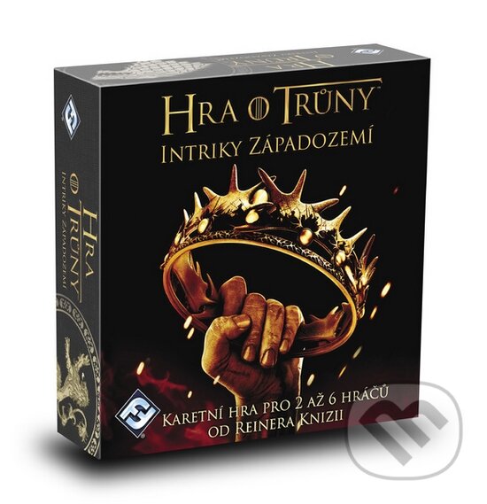 Společenská hra: Hra o trůny: Intriky Západozemí (Reiner Knizia). ADC BF, 2016 Společenská hra: Hra o trůny: Intriky Západozemí (Reiner Knizia). ADC BF, 2016