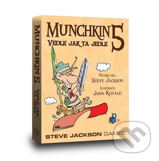Společenská hra: Munchkin 5: Vedle jak ta jedle (Steve Jackson). ADC BF, 2015 Společenská hra: Munchkin 5: Vedle jak ta jedle (Steve Jackson). ADC BF, 2015