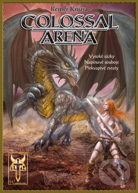 Společenská hra: Colossal Arena (Reiner Knizia). Altar, 2009 Společenská hra: Colossal Arena (Reiner Knizia). Altar, 2009