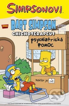 Kniha: Bart Simpson: Chichoterapeut (Matt Groening). Crew, 2016 Kniha: Bart Simpson: Chichoterapeut (Matt Groening). Crew, 2016