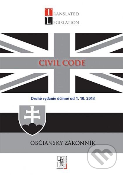 Civil Code - Občiansky zákonník, Wolters Kluwer (Iura Edition), 2012