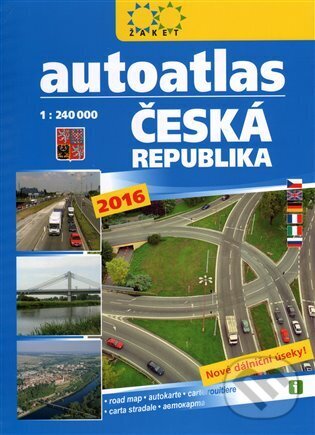 Kniha: Autoatlas ČR (Žaket). Žaket, 2016 Kniha: Autoatlas ČR (Žaket). Žaket, 2016
