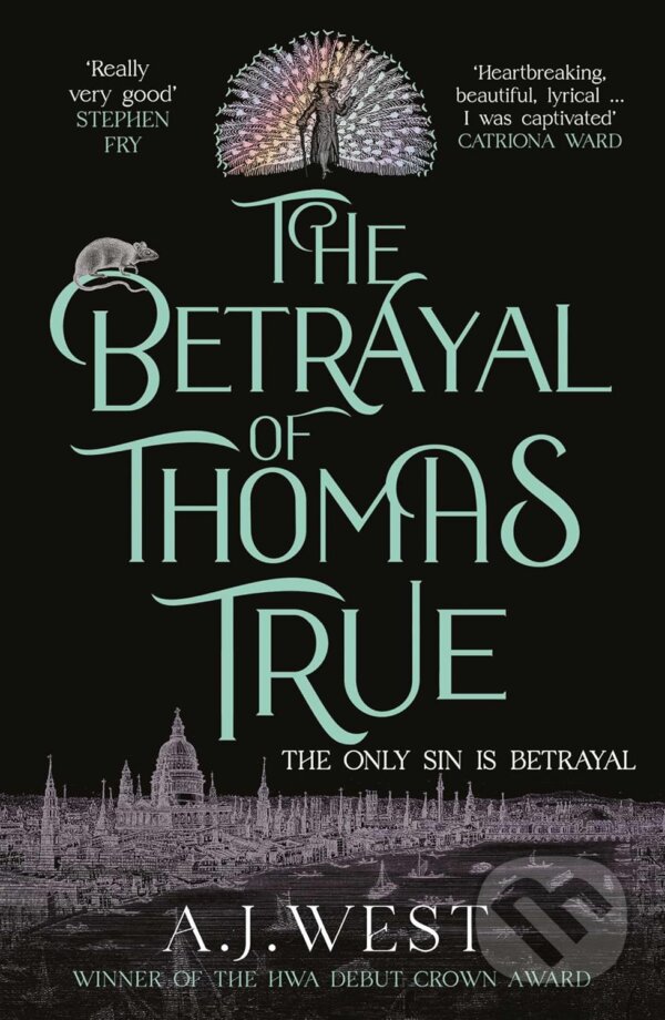 Kniha: The Betrayal of Thomas True (A.J. West). Orenda, 2024 Kniha: The Betrayal of Thomas True (A.J. West). Orenda, 2024