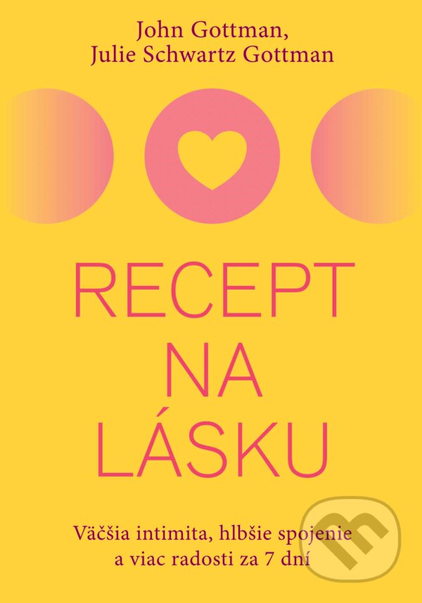 Kniha: Recept na lásku (John Gotttman a Julie Swartz Gottman). Eastone Books, 2024 Kniha: Recept na lásku (John Gotttman a Julie Swartz Gottman). Eastone Books, 2024