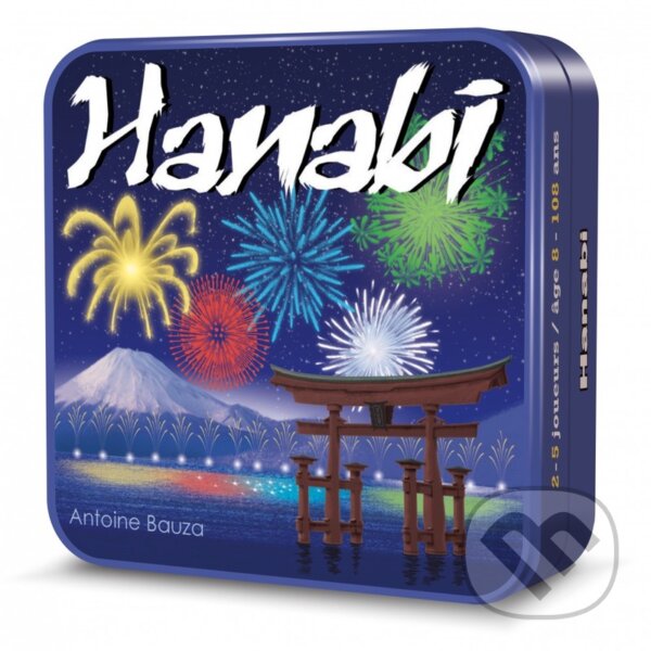 Společenská hra: Hanabi (čtvercová plechovka) (Antoine Bauza). REXhry, 2016 Společenská hra: Hanabi (čtvercová plechovka) (Antoine Bauza). REXhry, 2016