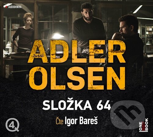 Audiokniha: Složka 64 (Jussi Adler-Olsen). OneHotBook, 2016 Audiokniha: Složka 64 (Jussi Adler-Olsen). OneHotBook, 2016