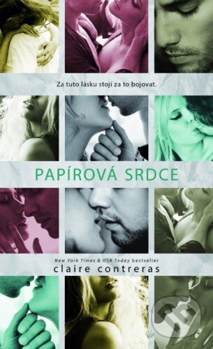 Kniha: Papírová srdce (Claire Contreras). Baronet, 2016 Kniha: Papírová srdce (Claire Contreras). Baronet, 2016