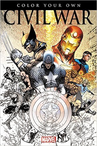 Kniha: Color Your Own: Civil War (Steve McNiven). Marvel, 2016 Kniha: Color Your Own: Civil War (Steve McNiven). Marvel, 2016