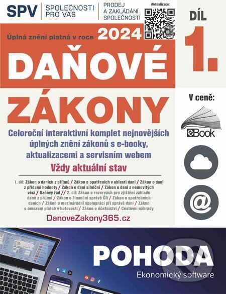 E-kniha: Daňové zákony 2024 XXL ProFi (Díl 1.) (Autorský kolektív). DonauMedia E-kniha: Daňové zákony 2024 XXL ProFi (Díl 1.) (Autorský kolektív). DonauMedia