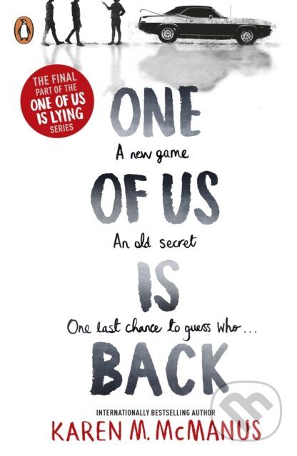 Kniha: One of Us is Back (Karen M. McManus). Penguin Books, 2024 Kniha: One of Us is Back (Karen M. McManus). Penguin Books, 2024