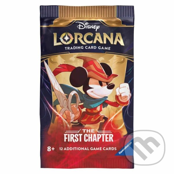 Společenská hra: Disney Lorcana: The First Chapter Booster Pack (Ravensburger). Ravensburger, 2024 Společenská hra: Disney Lorcana: The First Chapter Booster Pack (Ravensburger). Ravensburger, 2024