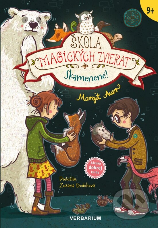 Kniha: Škola magických zvierat 9: Skamenené! (Margit Auer). Verbarium, 2024 Kniha: Škola magických zvierat 9: Skamenené! (Margit Auer). Verbarium, 2024