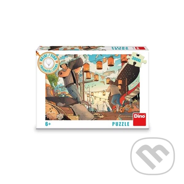 Puzzle: Najdi 10 předmětů - přístav (Dino). Dino, 2024 Puzzle: Najdi 10 předmětů - přístav (Dino). Dino, 2024