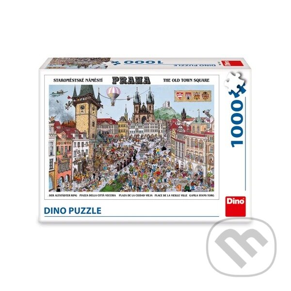 Puzzle: Staroměstské náměstí (Dino). Dino, 2024 Puzzle: Staroměstské náměstí (Dino). Dino, 2024