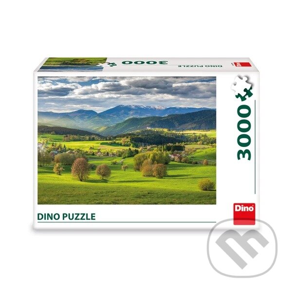Puzzle: Puzzle jaro nad Povrazníkem (Dino). Dino, 2024 Puzzle: Puzzle jaro nad Povrazníkem (Dino). Dino, 2024