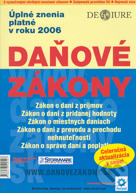 Kniha: Daňové zákony 2006 (Newsletter). Newsletter, 2005 Kniha: Daňové zákony 2006 (Newsletter). Newsletter, 2005