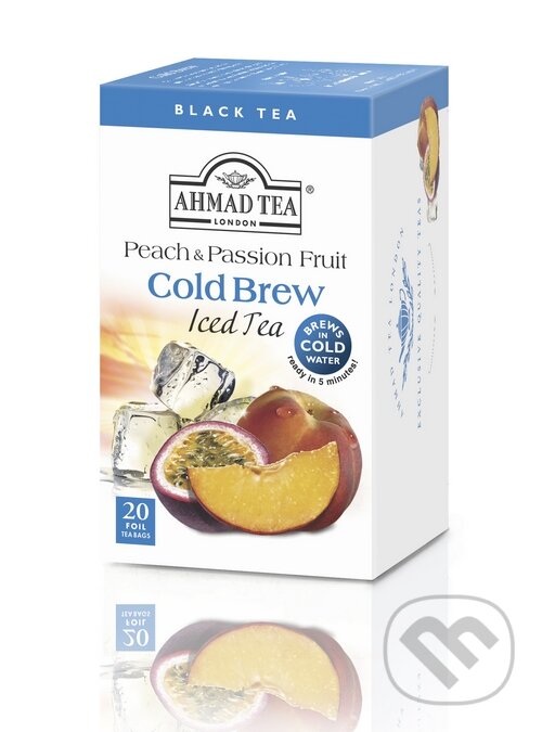 Cold Brew Iced Tea Broskyňa & Marakuja, AHMAD TEA, 2016