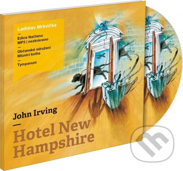 Audiokniha: Hotel New Hampshire (John Irving). Tympanum, 2012 Audiokniha: Hotel New Hampshire (John Irving). Tympanum, 2012