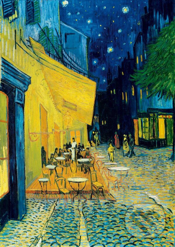 Vincent Van Gogh - Café Terrace at Night, 1888, Bluebird, 2023
