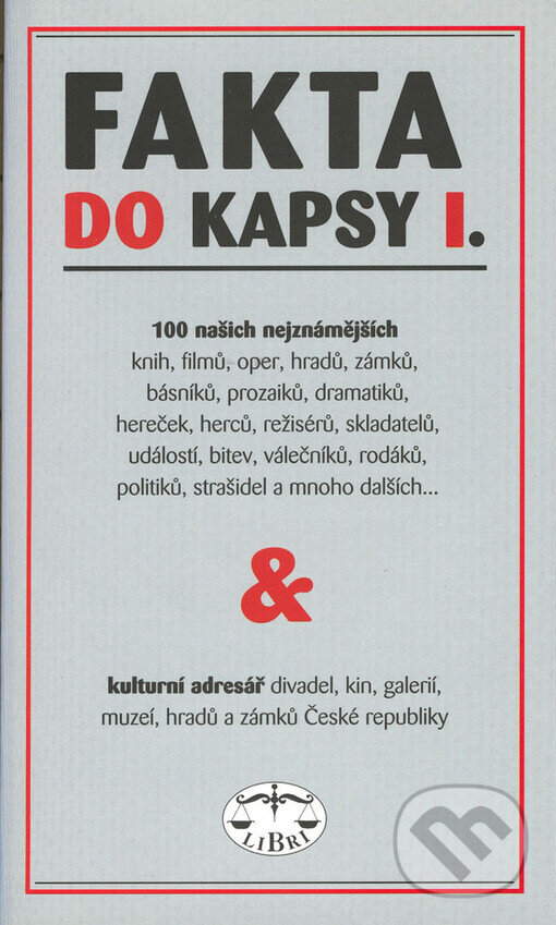 Kniha: Fakta do kapsy I. (František Honzák). Libri, 2001 Kniha: Fakta do kapsy I. (František Honzák). Libri, 2001