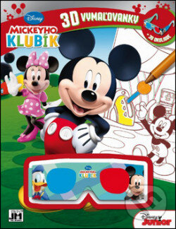 Kniha: Mickeyho klubík 3D vymaľovanky (Jiří Models). Jiří Models, 2016 Kniha: Mickeyho klubík 3D vymaľovanky (Jiří Models). Jiří Models, 2016