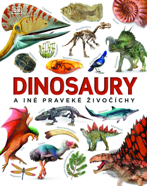 Kniha: Dinosaury a iné praveké živočíchy (John Woodward). Slovart, 2024 Kniha: Dinosaury a iné praveké živočíchy (John Woodward). Slovart, 2024