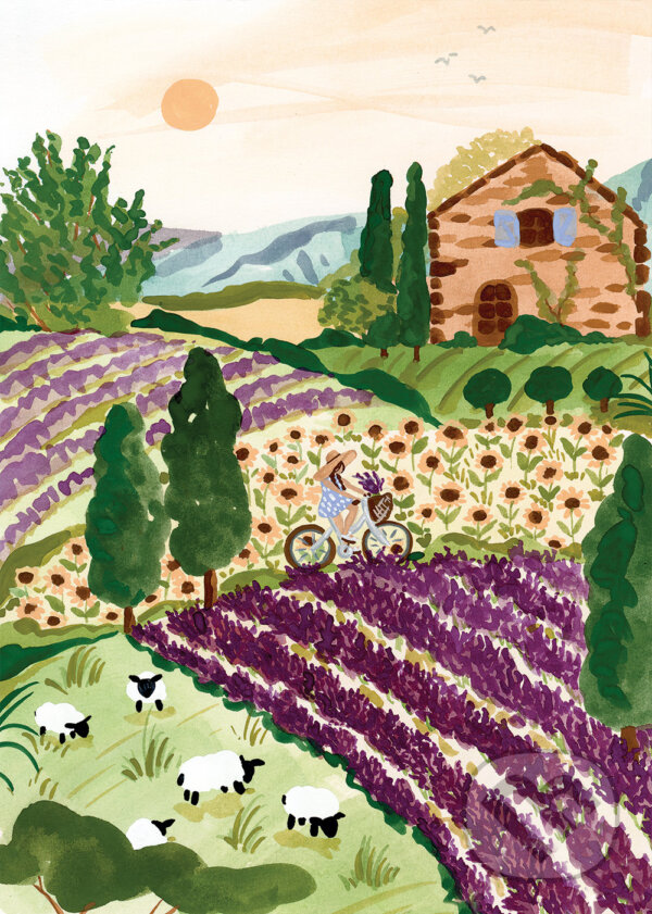 Puzzle: Provence (Sabina Fenn). Pieces & Peace Puzzle: Provence (Sabina Fenn). Pieces & Peace