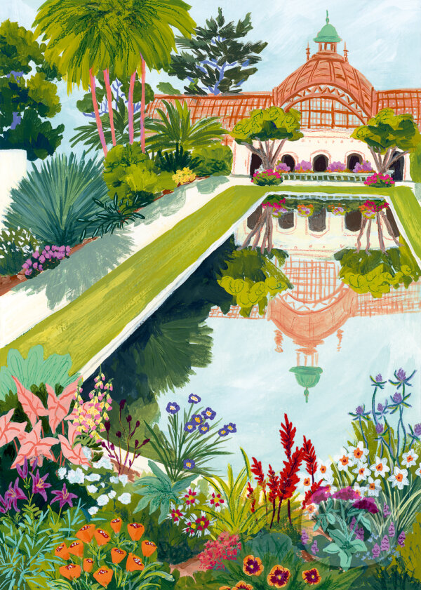 Puzzle: Balboa Park (Sarah Gesek Studio). Pieces & Peace Puzzle: Balboa Park (Sarah Gesek Studio). Pieces & Peace