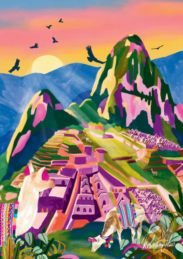 Puzzle: Machu Picchu (Nolwenn Studio). Pieces & Peace Puzzle: Machu Picchu (Nolwenn Studio). Pieces & Peace