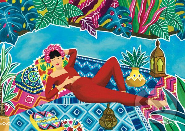 Puzzle: Odalisca (Nolwenn Studio). Pieces & Peace Puzzle: Odalisca (Nolwenn Studio). Pieces & Peace