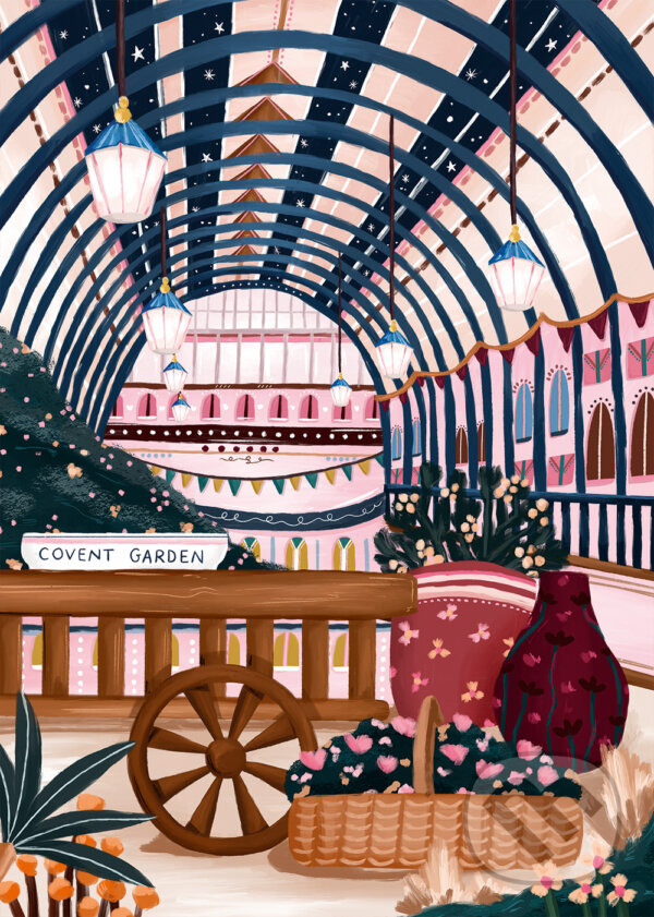 Puzzle: Portofino Covent Garden (Millie Putland). Pieces & Peace Puzzle: Portofino Covent Garden (Millie Putland). Pieces & Peace