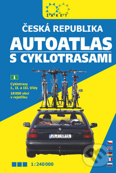 Autoatlas s cyklotrasami ČR A5 (Žaket). Žaket, 2006 Autoatlas s cyklotrasami ČR A5 (Žaket). Žaket, 2006