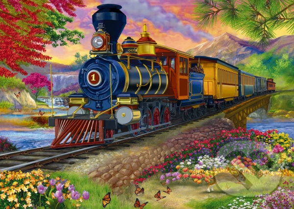 Puzzle: Parný vlak (Alipson Puzzle). Alipson Puzzle Puzzle: Parný vlak (Alipson Puzzle). Alipson Puzzle