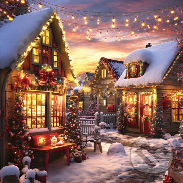 Puzzle: Vianočný dom (Alipson Puzzle). Alipson Puzzle Puzzle: Vianočný dom (Alipson Puzzle). Alipson Puzzle