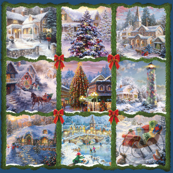 Puzzle: Vianočná koláž (Alipson Puzzle). Alipson Puzzle Puzzle: Vianočná koláž (Alipson Puzzle). Alipson Puzzle