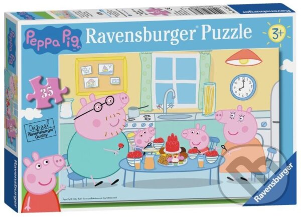 Puzzle: Prasátko Peppa snídá (Ravensburger). Ravensburger, 2024 Puzzle: Prasátko Peppa snídá (Ravensburger). Ravensburger, 2024