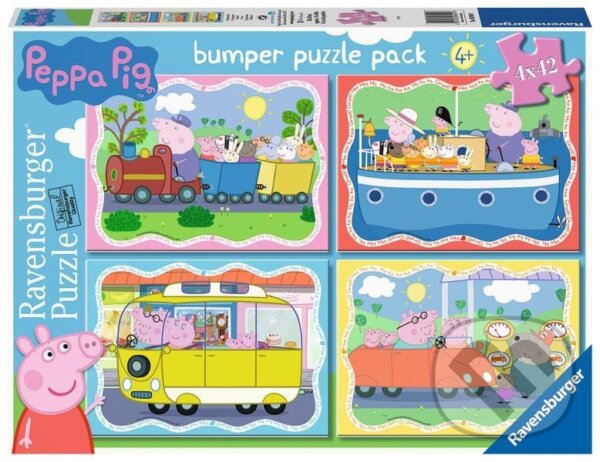 Puzzle: Prasátko Peppa (Ravensburger). Ravensburger, 2024 Puzzle: Prasátko Peppa (Ravensburger). Ravensburger, 2024