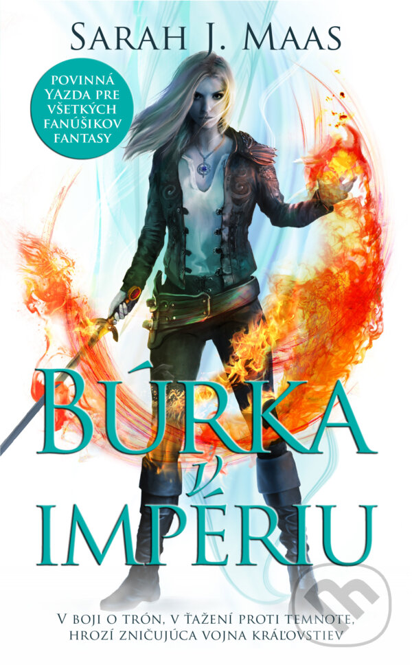 Kniha: Búrka v impériu (Sarah J. Maas). Slovart, 2017 Kniha: Búrka v impériu (Sarah J. Maas). Slovart, 2017