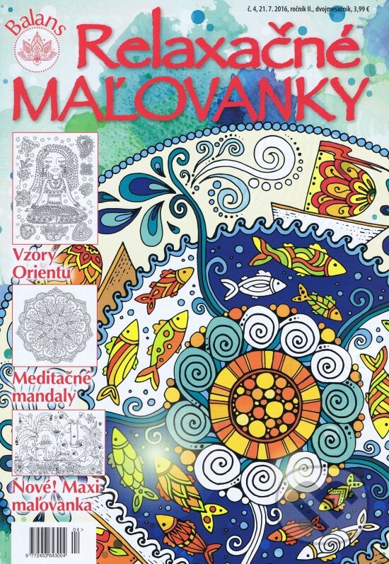 Balans: Relaxačné maľovanky (Bauer Media SK). Bauer Media SK, 2016 Balans: Relaxačné maľovanky (Bauer Media SK). Bauer Media SK, 2016