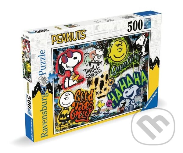 Puzzle: Peanuts Snoopy: Graffiti (Ravensburger). Ravensburger, 2024 Puzzle: Peanuts Snoopy: Graffiti (Ravensburger). Ravensburger, 2024