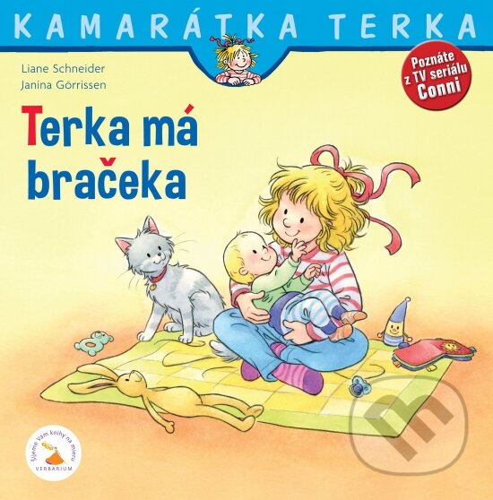 Kniha: Terka má bračeka (Hanna Sörensen a Liane Schneider). Verbarium, 2024 Kniha: Terka má bračeka (Hanna Sörensen a Liane Schneider). Verbarium, 2024