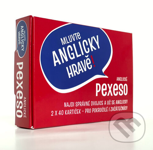 Spoločenská hra: Mluvte Anglicky Hravě! - anglické pexeso (Hablamos). Hablamos, 2024 Spoločenská hra: Mluvte Anglicky Hravě! - anglické pexeso (Hablamos). Hablamos, 2024