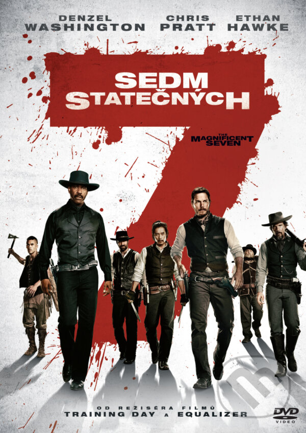 Film: Sedm statečných (John Sturges a Antoine Fuqua) (DVD). Bonton Film, 2017 Film: Sedm statečných (John Sturges a Antoine Fuqua) (DVD). Bonton Film, 2017