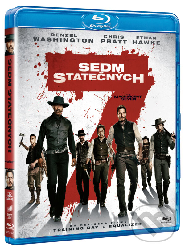 Film: Sedm statečných (John Sturges a Antoine Fuqua) (Blu-ray). Bonton Film, 2017 Film: Sedm statečných (John Sturges a Antoine Fuqua) (Blu-ray). Bonton Film, 2017