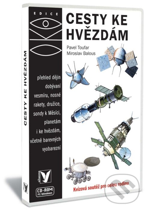 Kniha: Cesty ke hvězdám (Pavel Toufar). Albatros CZ, 2008 Kniha: Cesty ke hvězdám (Pavel Toufar). Albatros CZ, 2008