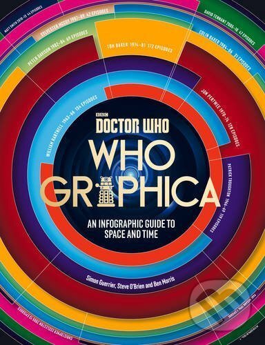 Kniha: Whographica (Steve O'Brien). BBC Books, 2016 Kniha: Whographica (Steve O'Brien). BBC Books, 2016