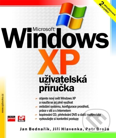 Kniha: Microsoft Windows XP (Jan Bednařík, Jiří Hlavenka a Petr Broža). Computer Press, 2005 Kniha: Microsoft Windows XP (Jan Bednařík, Jiří Hlavenka a Petr Broža). Computer Press, 2005